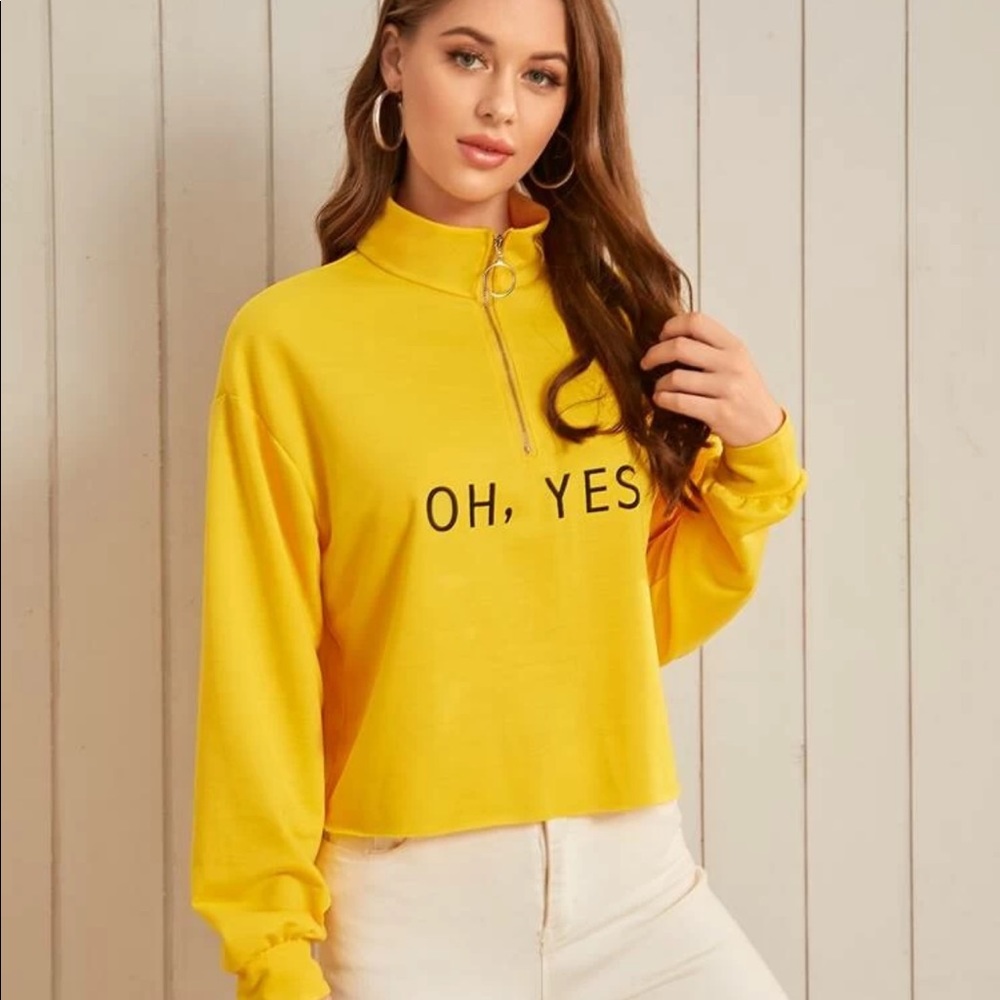 Half Zip Sweatshirt